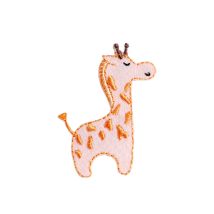 Lot De 3 Écussons Thermocollants Pour Bébé Girafe 2,7cm X 5cm - MyMercerie