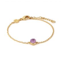 Bracelet Aurora En Pierre Améthyste - SLOYA