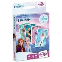Jeu De Familles 4 En 1 Disney Frozen - Shuffle Reine Des Neiges - Cartamundi - Enfant - Cartamundi