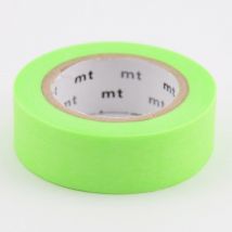Masking Tape Shocking Green (vert Fluo) - 7 M X 15mm - MT Masking Tape