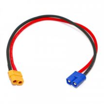 Câble Pour Chargeur Sortie Xt60 - Xt60 Vers Ec3 - Hrc9613