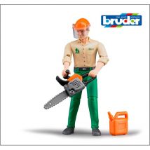 Ouvrier Forestier Avec Accessoires - Bruder