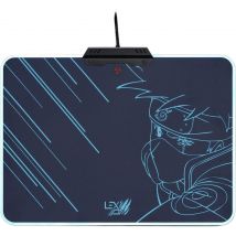 Lexip X Tsume - Tapis De Souris Naruto Shippuden - Rétroéclairage Led - Rigide Avec Une Armature En Métal - Surface Micro Texturée À Faible Frottement
