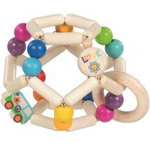 Hochet Balle Flexible Van Arc-en-ciel - Goki