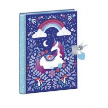 Dreamland – Carnet Secret Avec Cadenas - Janod - Bleu - Jura Toys