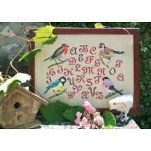 Kit Point Compté Lin Les Oiseaux De Gaspard - LUC