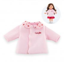 Manteau Pétales De Cœurs Pour Poupée Ma Corolle