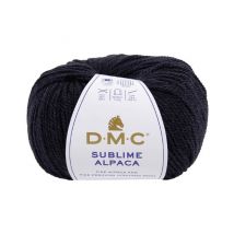Pelote De Laine Et Alpaga Sublime Alpaca - Dmc : Luxe Et Douceur Pour L'Hiver 02 Noir - Dmc