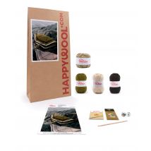 Kit Crochet Sac Banane Femme Pervenche Vert Tu - Phildar