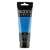 Peinture Acrylique - Bleu De Sèvres - 204 - Blockx Artist - Qualité Beaux-arts - Tube 120ml - Color Block