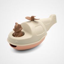 Jouet De Bain Made In France En Matière Recyclée Hélicoptère De Mr Renard - Le jouet simple