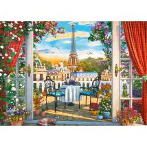 Puzzle 1000 Pièces - Terrasse À Paris - Schmidt Spiele