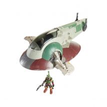 Star Wars Mission Fleet - Véhicule Avec Figurine Firespray With Boba Fett 6 Cm - Hasbro