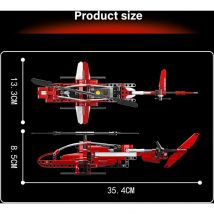 Jeu De Construction Hélicoptère Sparrow - Mould King