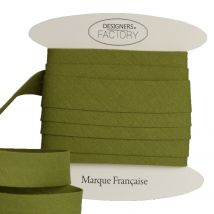 Biais Coton Vert Tilleul 18mm Par 5 Mètres – Designers-factory - Designers-factory