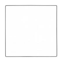 Anneau De Métal Carre Anthracite 20 Cm Et 30 Cm Pour Décoration Murale - Rico Design 30 Cm Gris