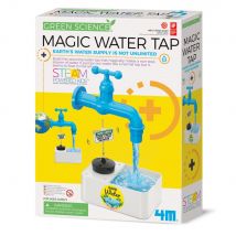 4m Kidzlabs Green Science: Robinet D'Eau Magique, Fonctionne Sur Piles 2x1.5v Aaa (excl.), Instructions Détaillées Incluses, Boîte, 5+ - Version