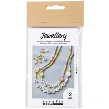 Kit Diy Bijoux - Colliers - Perles - 2 Pcs - CC Hobby