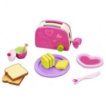 Ensemble Petit-dejeuner En Bois - Grille Pain Et Accessoires - Jeu Imitation - Classic World