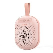 Mini Enceinte Bluetooth Portable Avec Lumière Rgb Son 3d Etanche Ipx4 4h Autonomie Rose Yonis - Yonis