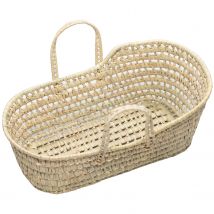 Jouet Couffin Poupée 50cm En Fibres Naturelles