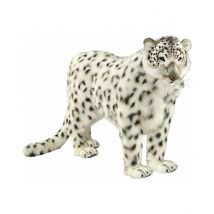 Hansa Peluche Geante Leopard Des Neiges 95 Cm H Et 122 Cm L - Hansa Peluches Géantes