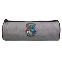 Trousse Scolaire Ronde Harry Potter Grise - Bagtrotter - Bagtrotter