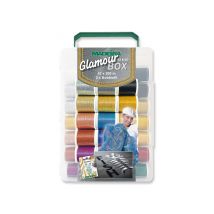 Coffret De Fils À Broder Madeira Softbox Glamour N°12 Et N°20 - 42 Couleurs Étincelantes Pour Des Créations Uniques Multicolore