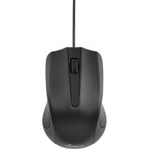 Souris Optique Filaire Mediarange - 3 Boutons - 1000dpi - Plug And Play -noire - Mediarange