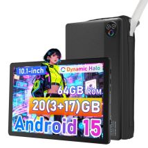 Tablette Tactile Kotsren Android 15 Noir 10.1 Pouces - Kotsren