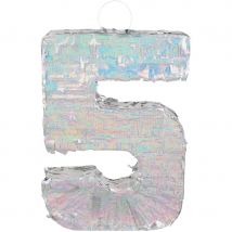 Pinata Holographique Chiffre 5 - Boland