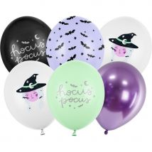 Bouquet 6 Ballons - Hocus Pocus Sorcière - PartyDeco