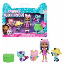 Gabby Et La Maison Magique - Coffret 4 Figurines Gabby Chat Et 1 Accessoire - Spin Master