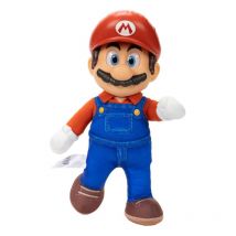 Super Mario Bros. Le Film - Peluche Mario 30 Cm - Jakks Pacific