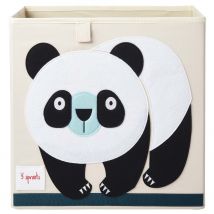 Boîte De Rangement Pour Jouets, Panda - 3 Sprouts