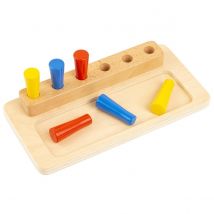 Apprendre Les Mathématiques - Placez La Broche - Jeu Montessori - Educo