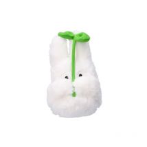 Mon Voisin Totoro - Peluche Nakayoshi Small Totoro With Leaf 19 Cm - Semic