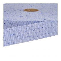 Bobine 20m Sangle Chinée Bleu Lavande - My mercerie