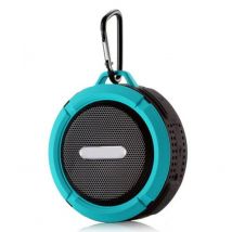 Enceinte Waterproof Bluetooth Portable Ip65 Mains-libres Son Haute Fidélité Bleu Yonis - Yonis