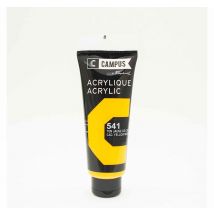 Peinture Acrylique 100 Ml - Jaune De Cadmium N°541 - Campus