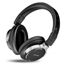 Casque Sans Fil Technologie Anti-bruit Port Confortable Swissten Noir