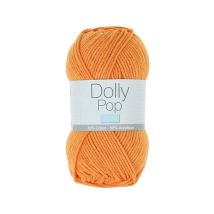 Fil À Tricoter Coton Et Acrylique Dolly Pop - Trimits 176 Orange