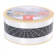 Ruban 20 M Tour De Gâteau Halloween Blanc - MODECOR