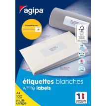 Apli 101311 - Etiquettes Blanches Multi Usage Format 99,1 X 42,3 Mm