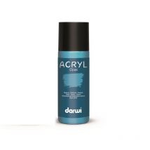 Peinture Acrylique - Turquoise - Tous Supports - Opaque - Indélébile - Darwi - 80ml
