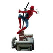 Spider-man: No Way Home - Figurine Movie Masterpiece 1/6 Spider-man (new Red And Blue Suit) (deluxe Version) 28 Cm - HST
