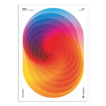 Affiche 50 X 70 Cm - Spiral - Posterlad - Wall Editions