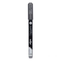 Marqueur - Peinture Acrylique - Anthracite - Permanent - Pointe 0,7mm - Marbel - Darwi