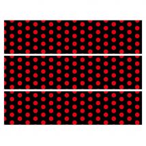 Contours De Gâteaux - Pois Rouge/noir - Annikids