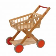 Chariot De Supermarché En Bois - Jeu Montessori - Educo